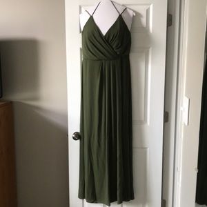 Women’s long formal dress.